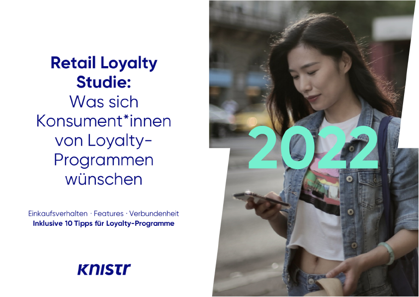 KNISTR_Retail Loyalty Studie 2022_Titelblatt