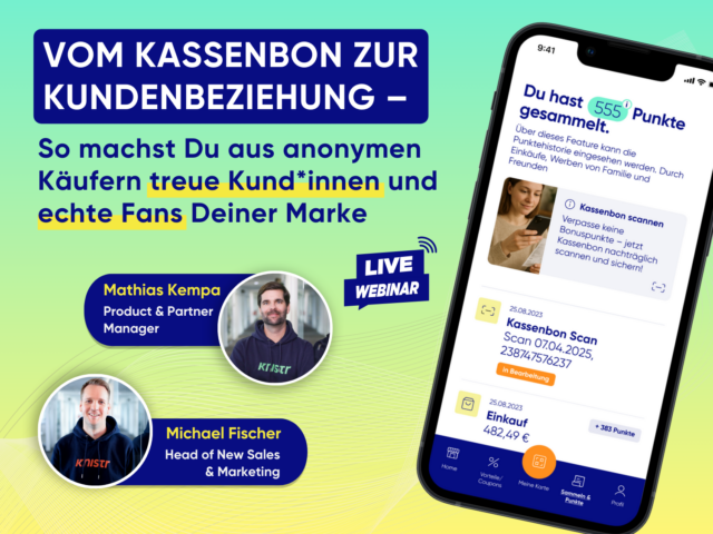 Erst Bon dann Boom: Unser Recap zum Webinar „Vom Kassenbon zur Kundenbeziehung“