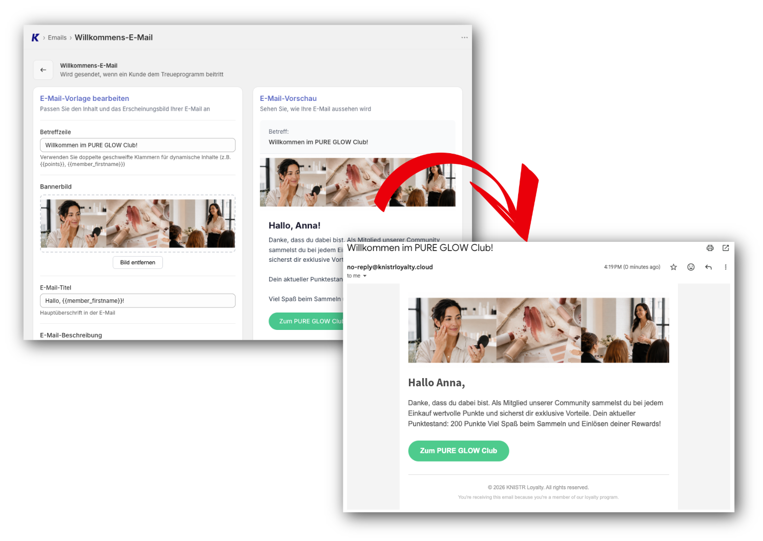 KNISTR Personalisierte E-Mail Kommunikation