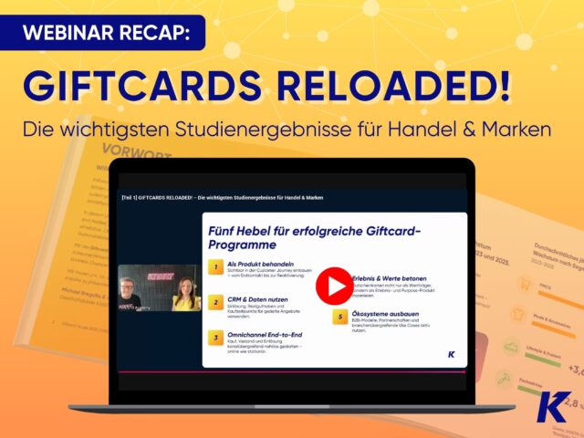 Giftcards Reloaded: Was 60 Millionen Gutscheinkarten über den Handel von morgen verraten